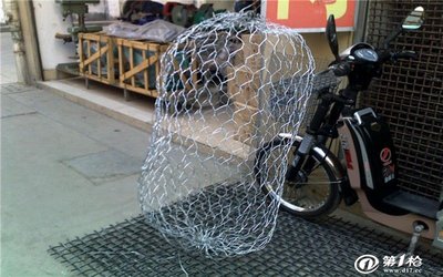 籠門水利石籠網廠家優惠價單面鉛絲籠_金屬網_第一槍